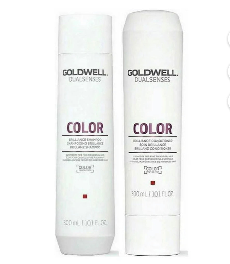 Goldwell Dualsenses Color Brilliance Shampoo & Conditioner 10.1oz/300ml