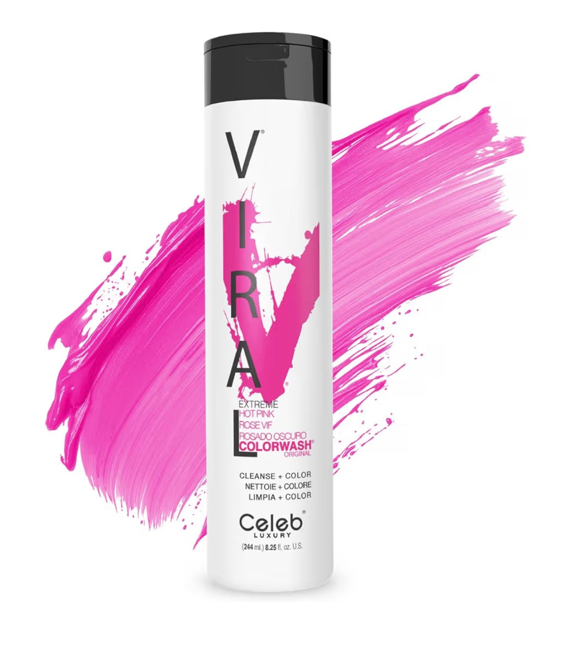 VIRAL COLORWASH EXTREME HOT PINK 8.25 OZ