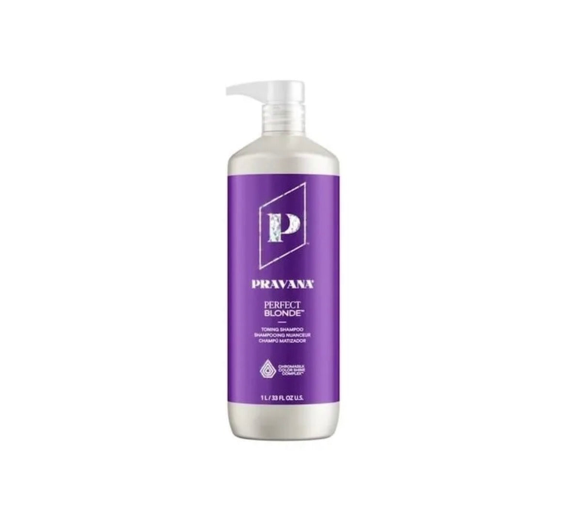 Pravana Perfect Blonde Toning Shampoo 1L / 33 fl oz