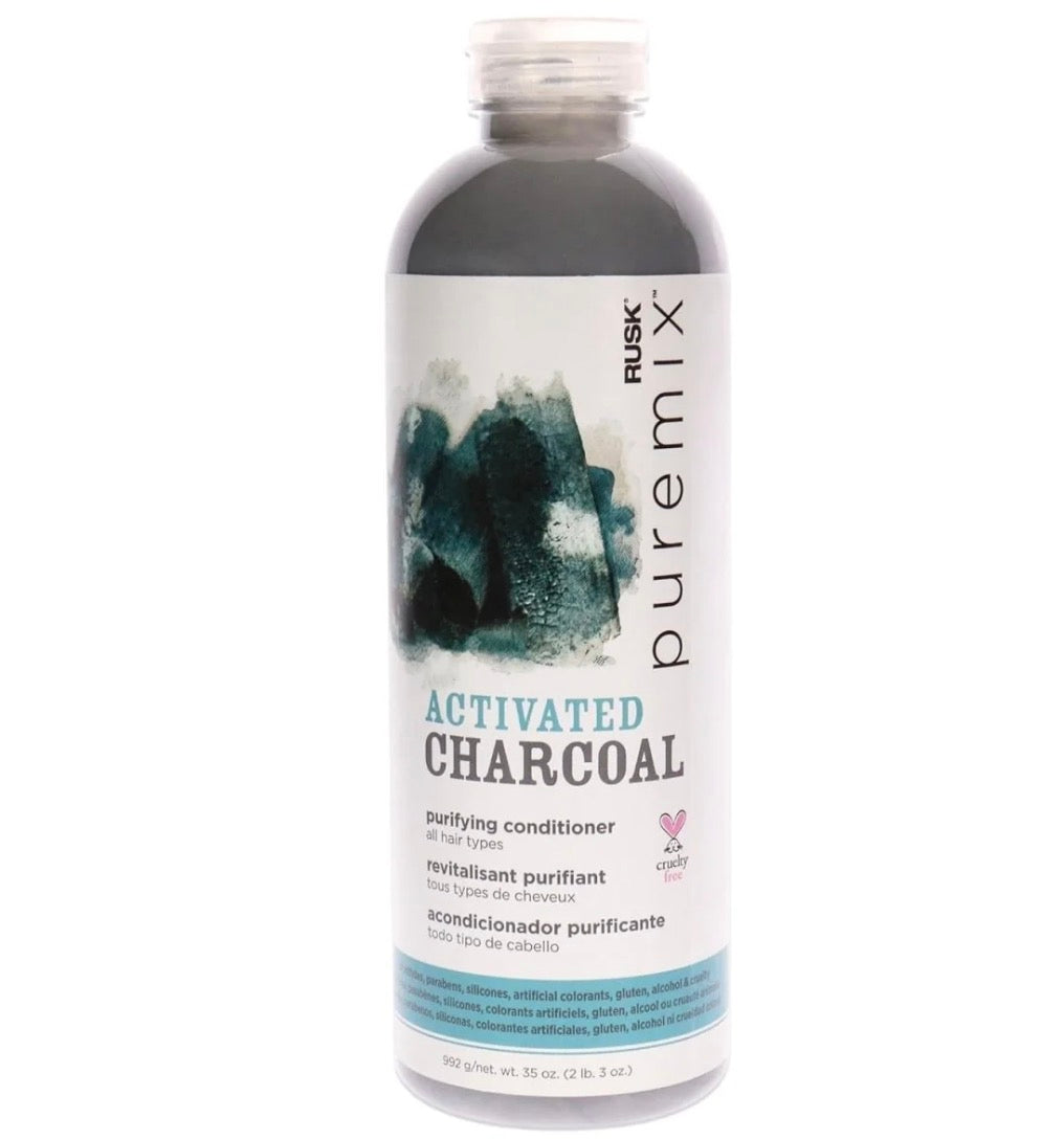Rusk Puremix Activated Charcoal Conditioner 35 oz