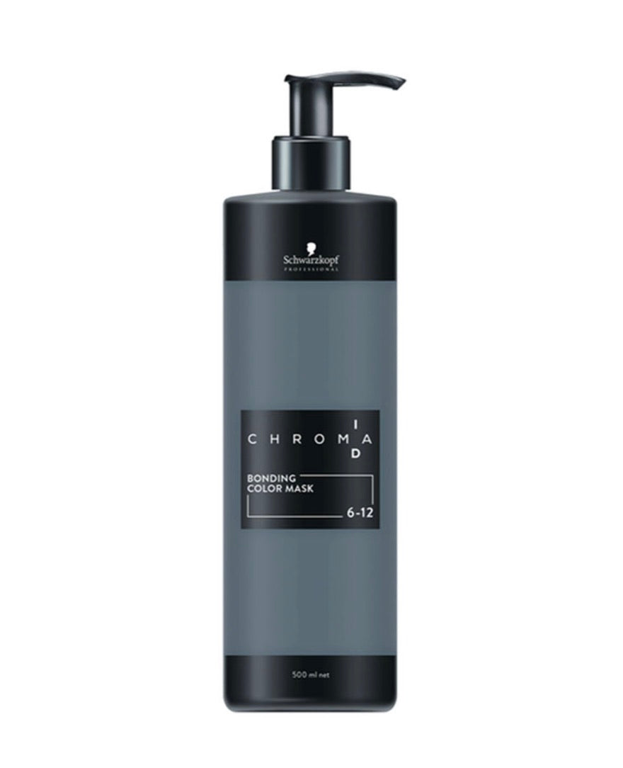 Schwarzkopf Chroma Id Bonding Color Mask ( 6-12 ) Dark Blonde Cendre Ash 16.9oz 500ml
