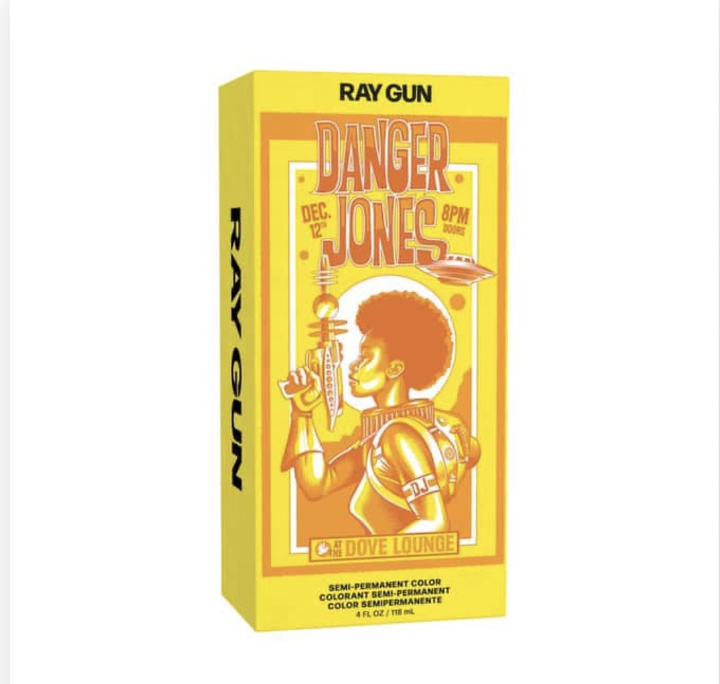 Danger Jones Semi-Permanent Hair Color, Ray Gun Neon Yellow