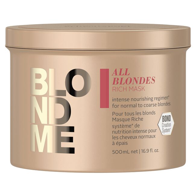 Schwarzkopf Professional Blond Me All Blondes Rich Mask 16.9 oz