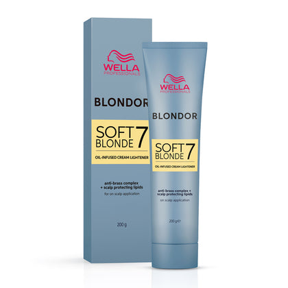 Blondor Soft Blonde Hair Lightening Cream 7 oz by Wella