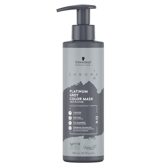 Schwarzkopf Professional Chroma ID Color Mask (10.1 oz / 300 mL) - 9-12 Platinum Grey