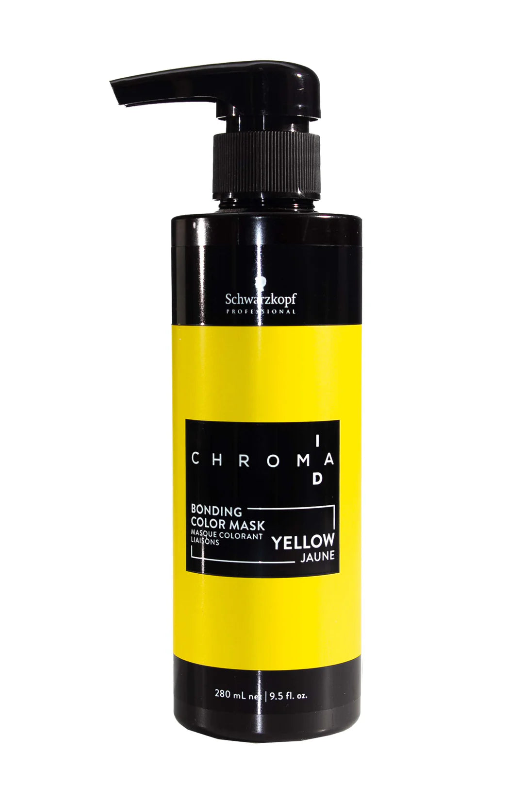 SCHWARZKOPF CHROMA ID BONDING COLOR MASK 280 ML. YELLOW JAUNE