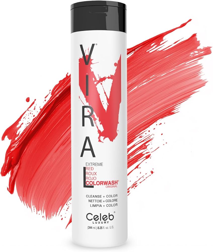 VIRAL COLORWASH EXTREME Red 8.25 OZ