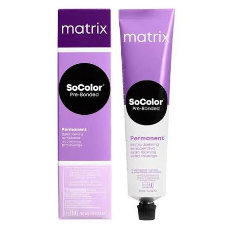 Matrix SoColor Pre-Bonded Permanent Extra Coverage Color 3 oz (MULTIPLE COLORS AVAILABLE)