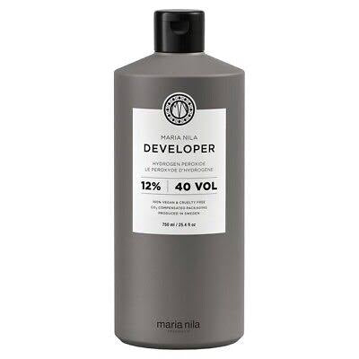 Maria Nila 40 Volume 12% Developer 25.4 oz 100% Vegan & Cruelty Free