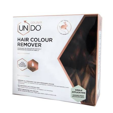 COLOUR UNDO
Hair Colour Remover Single Application