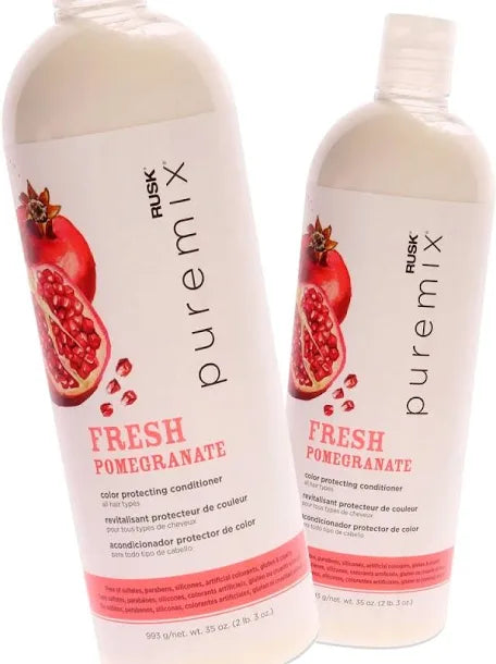 Rusk Puremix Fresh Pomegranate Color Protecting Conditioner 35oz