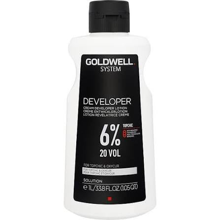 Goldwell System Cream Developer Lotion 33.8oz 20 Volume